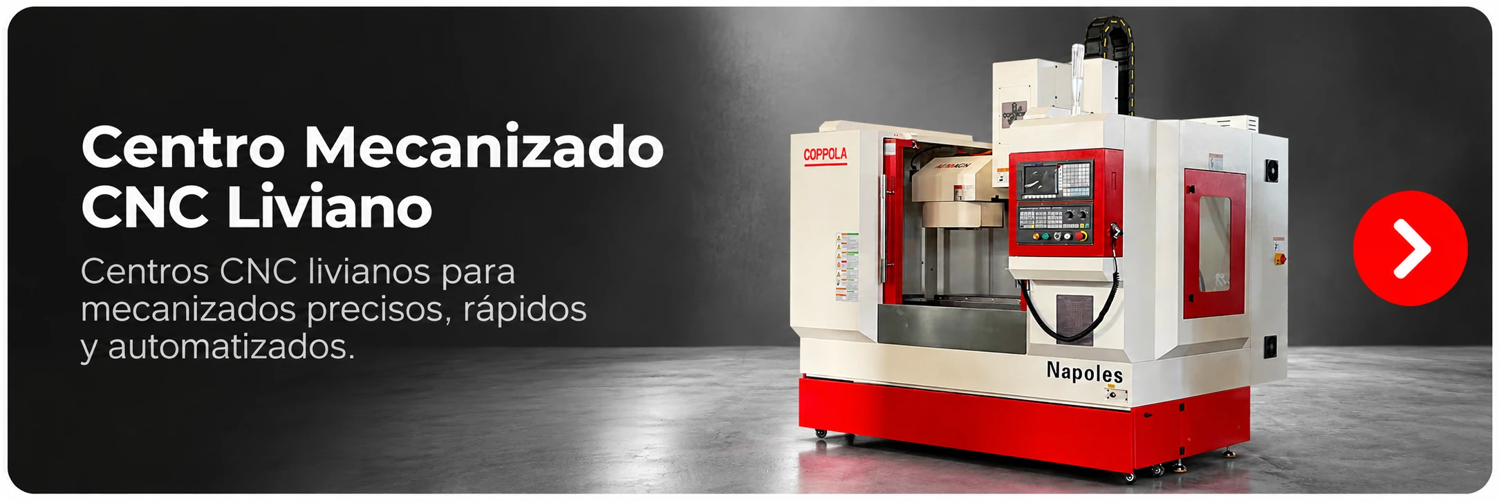 Centro Mecanizado CNC Liviano