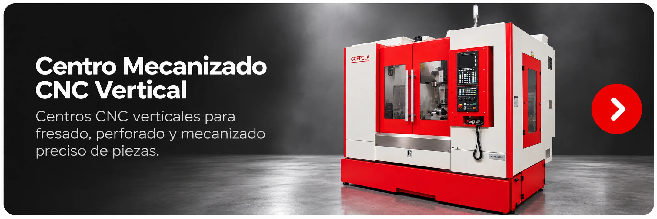 Centro Mecanizado CNC Vertical