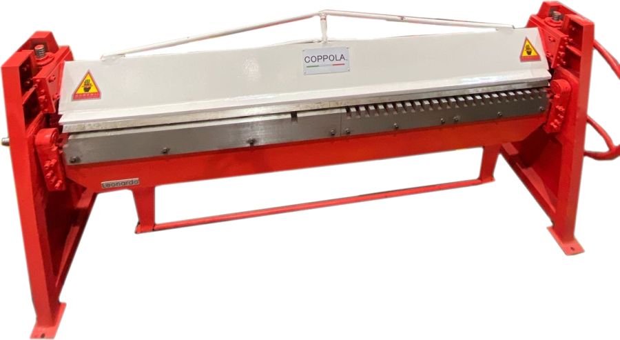 Dobladora de Planchas Manual con Bridas Segmentadas - Leonardo TDF