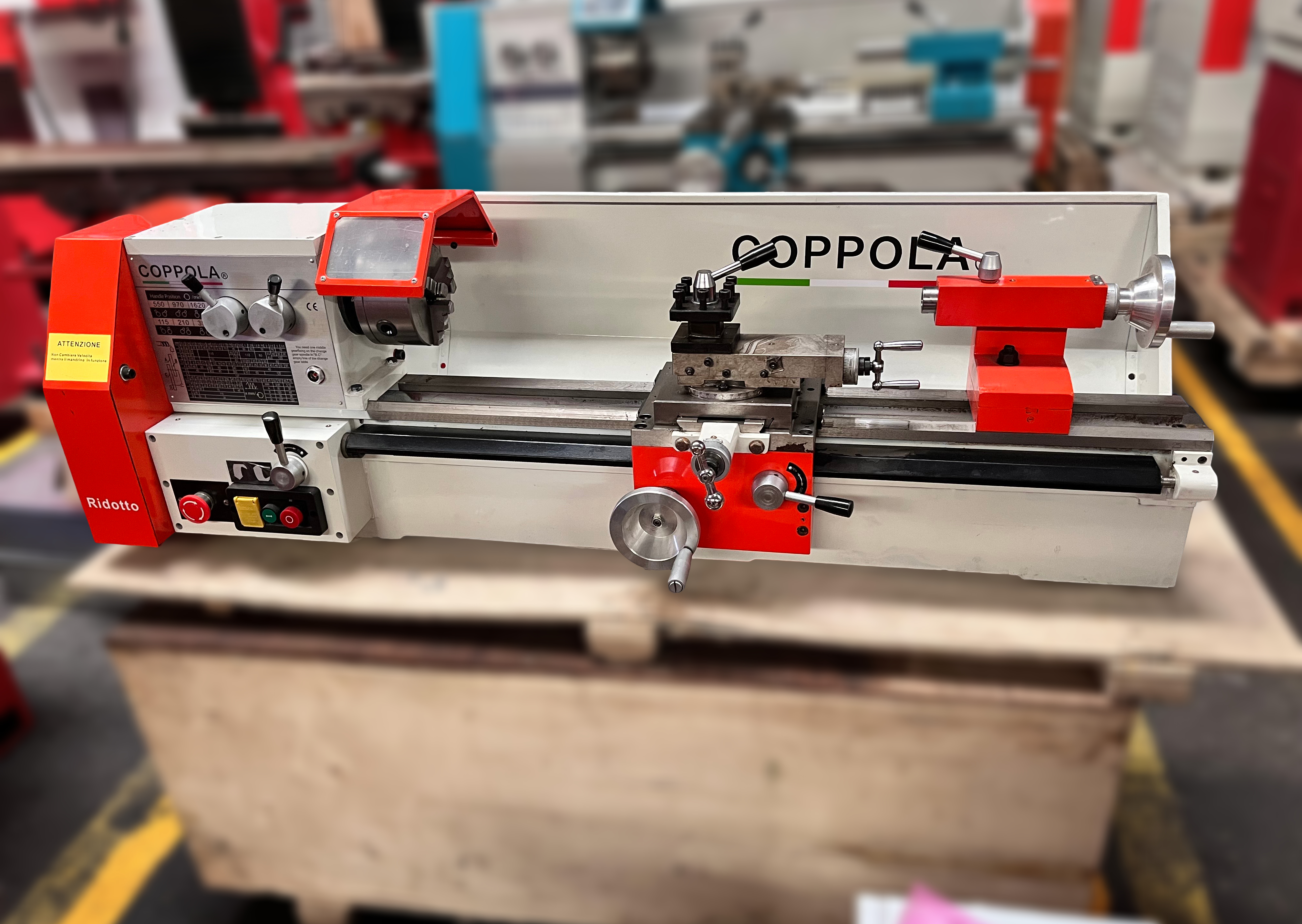 Torno Pequeño Paralelo Universal - Ridotto