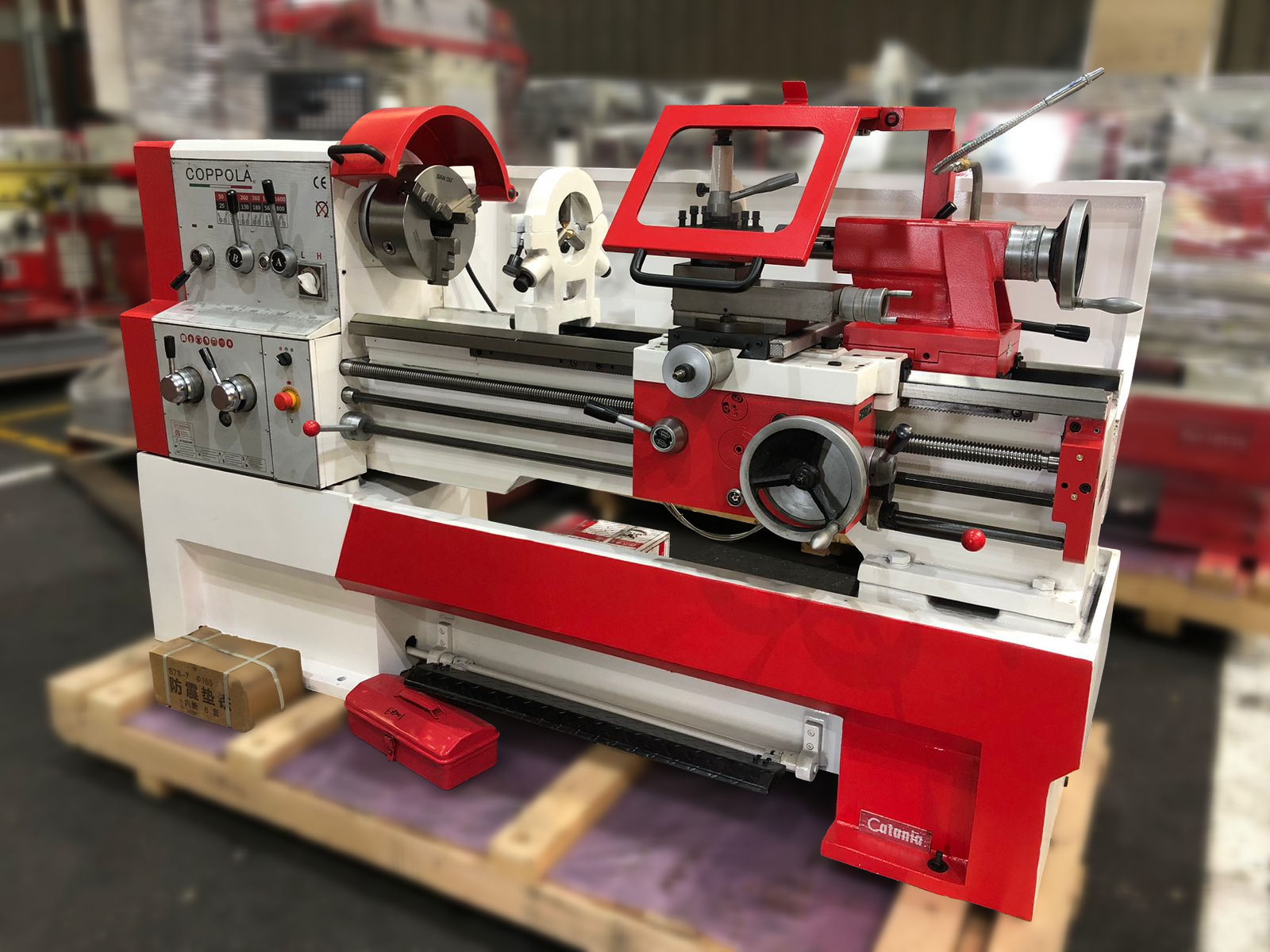 Torno Robusto Paralelo Universal - Catania ø470x640x1000mm H52mm